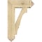 Ekena Millwork Balboa Arts and Crafts Rough Sawn Bracket w/ Offset Brace, Douglas Fir, 8"W x 22"D x 34"H BKT0806X22X34BOA03RDF - alternate 3